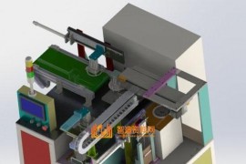 钢片胶条非标自动组装机