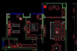 运用AutoCAD绘制电视背景墙的画法教程