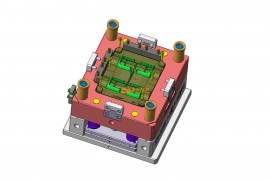 塑胶模具设计结构图纸0150