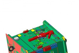 塑胶汽车模具设计结构图纸0020
