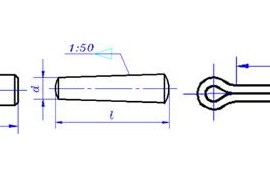 机械制图-销及其连接（图文教程）