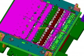 冲压汽车模具结构图纸0001
