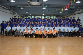 潇洒职业培训学校十三周年庆典