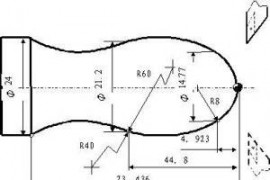 数控车床编程实例_半径编程（图文教程）