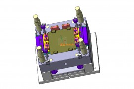 塑胶模具设计结构图纸0157