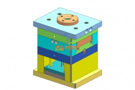 塑胶模具设计全套图纸0332