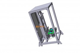 一款SW2012提升机 3D模型