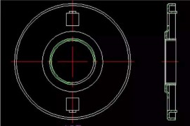 举例五金冲压模具料带展开设计