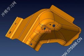 汽车件钣金产品图纸0020