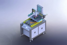 双平台丝网印刷机