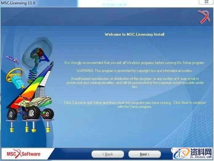 Adams 2017软件图文安装教程,Adams 2017软件图文安装教程,点击,安装,next,选择,变量,第8张