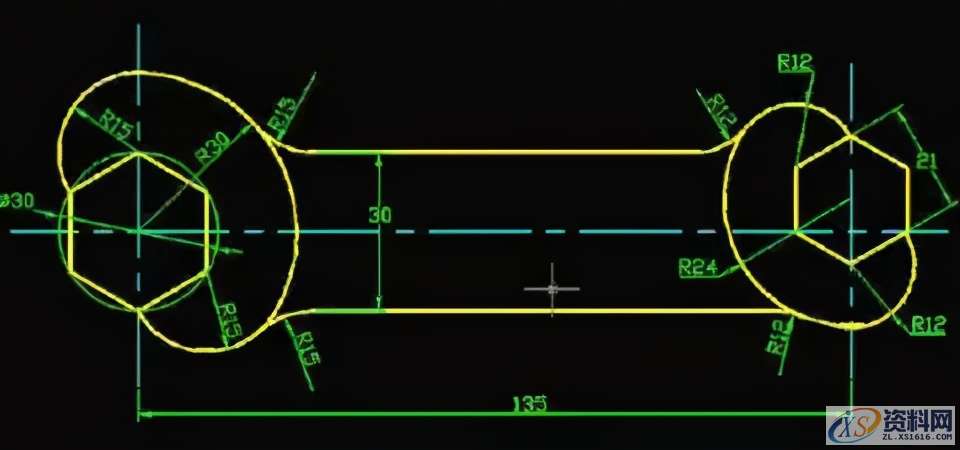 24张CAD练习图纸，数控新手到老司机的进阶之路,24张CAD练习图纸，数控新手到老司机的进阶之路,模具设计,电商,培训学校,数控,非标,第3张