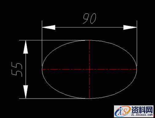 CAD绘制三维元宝(图文教程),教你如何用CAD绘制三维元宝,椭圆,下图,参考,我们,元宝,第1张