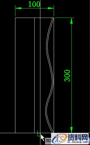 AutoCAD2018旋转命令画简易花瓶(图文教程),cad三维旋转命令画花瓶三维模型教程,空格,矩形,圆角,偏移,择要,第5张