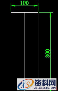 AutoCAD2018旋转命令画简易花瓶(图文教程),cad三维旋转命令画花瓶三维模型教程,空格,矩形,圆角,偏移,择要,第3张