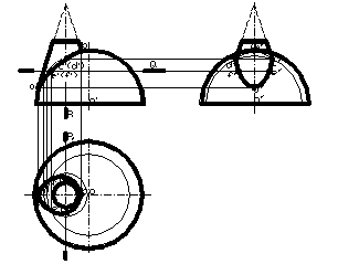 CAD教程第8章-相贯线（图文教程）,CAD教程第8章-相贯线,投影,轴线,相交,圆柱,转体,第4张