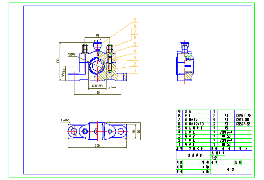 AutoCAD2007教程（六）图形打印及绘制装配图（图文教程）,AutoCAD2007教程（六）图形打印及绘制装配图,装配图,打印机,设置,对话框,图形,第10张