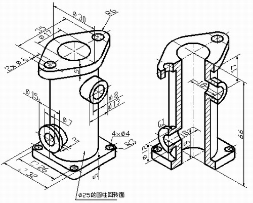 AutoCAD与SolidEdge的配合应用（图文教程）,AutoCAD与SolidEdge的配合应用,三维,AutoCAD,如图,SolidEdge,标注,第1张