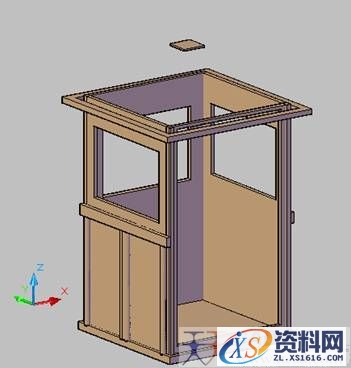 CAD教程－大花轿AutoCAD三维建模（图文教程）,CAD教程－大花轿AutoCAD三维建模,指定,对象,圆弧,择要,长度,第8张