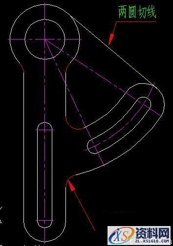 AutoCAD绘制二维零件图实例教程（图文教程）,AutoCAD绘制二维零件图实例教程,二维,教程,绘制,零件,实例,第6张
