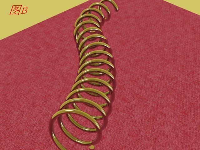 AutoCAD环形弹簧及弧线弹簧的几种画法（图文教程）,说明: AutoCAD 2008三维教程：环形弹簧及弧线弹簧的几种画法_中国教程网,画法,AutoCAD,第2张
