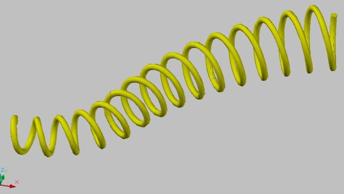 AutoCAD环形弹簧及弧线弹簧的几种画法（图文教程）,说明: AutoCAD 2008三维教程：环形弹簧及弧线弹簧的几种画法_中国教程网,画法,AutoCAD,第24张