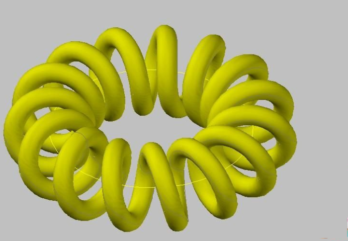 AutoCAD环形弹簧及弧线弹簧的几种画法（图文教程）,说明: AutoCAD 2008三维教程：环形弹簧及弧线弹簧的几种画法_中国教程网,画法,AutoCAD,第17张