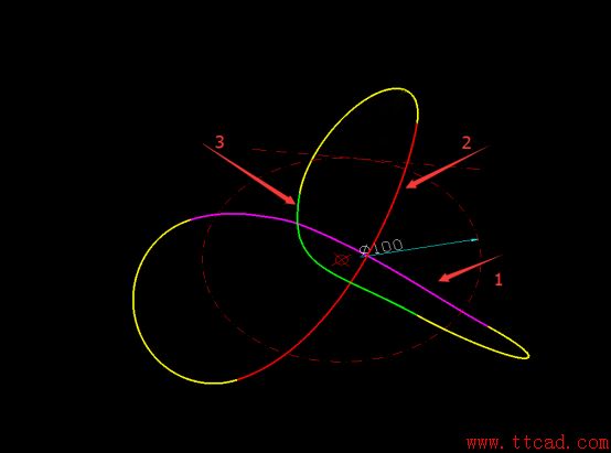 利用CAD建模画出艺术环教程,CAD复杂环形建模教程,建模,艺术,教程,CAD,第6张