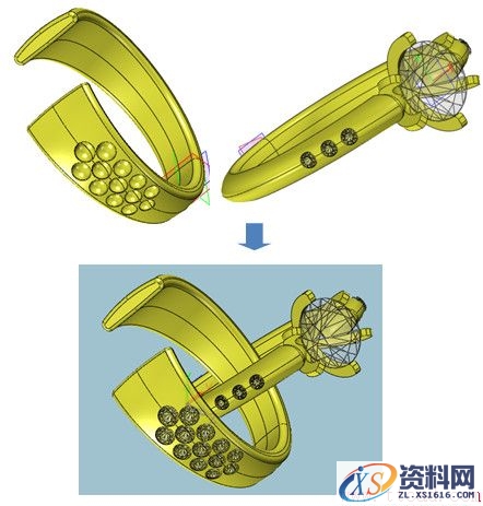 中望3D设计钻石对戒（对戒渲染）（图文教程）,image013.jpg,渲染,教程,第13张