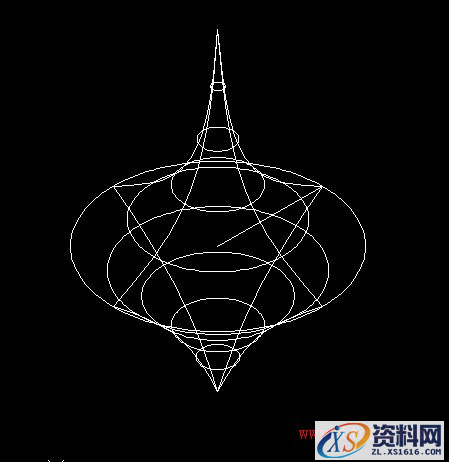 CAD画陀螺（图文教程）,CAD画陀螺,教程,CAD,第6张