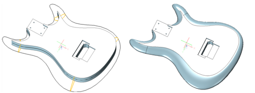 中望3D设计酷炫吉他（图文教程）,\,教程,第4张