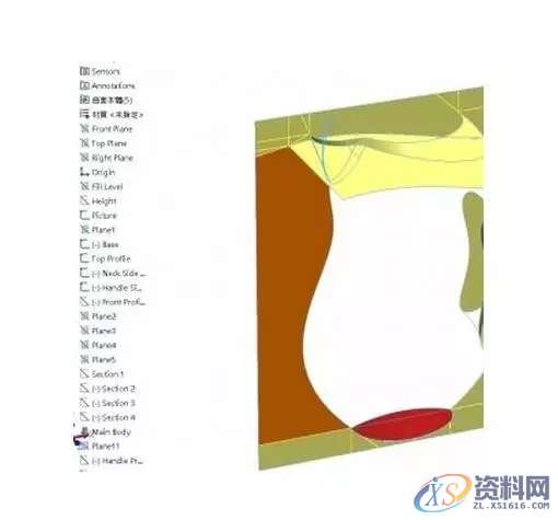 SOLIDWORKS教学:消费性产品设计,SOLIDWORKS消费性产品设计,曲线,如图,圆角,曲面,第4张