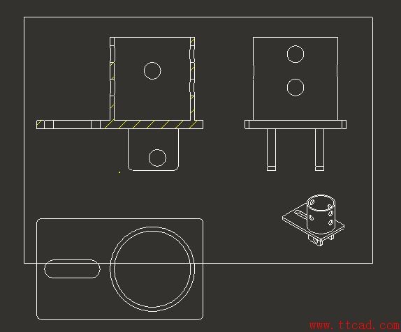 建模时如何结合Pro/E软件和CAXA软件绘制连接件工程图,利用Pro/E软件和CAXA软件绘制连接件工程图(附图纸）,软件,建模,绘制,第2张