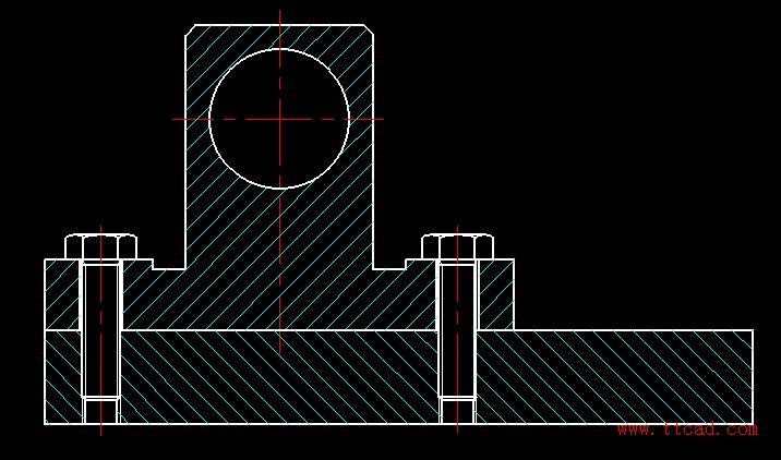 在CAXA中如何利用图块消隐功能绘装配图,利用CAXA图块消隐功能绘装配图,装配图,消隐,功能,第9张
