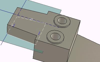CAXA实体设计教程_3.台钳零件（图文教程）,CAXA实体设计教程_3.台钳零件,点击,零件,三维,第7张