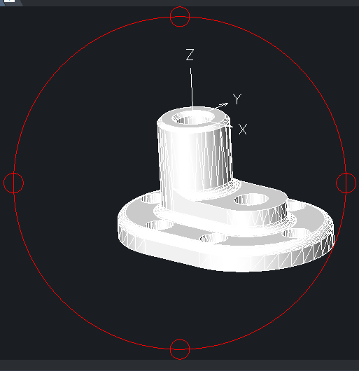 CAD三维图形如何进行动态观察（图文教程）,自由动态观察.png,拖动,鼠标,三维,第4张