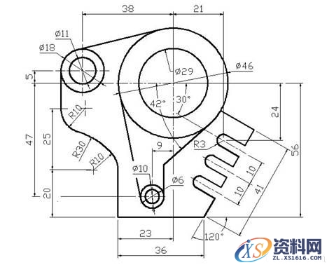 UGNX高级草图练习实例（图文教程）,UGNX高级草图练习实例,草图,实例,第1张
