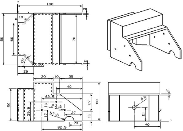 UG卡丁车设计实例教程(十)_动力箱（图文教程）,UG卡丁车设计实例教程(十)_动力箱,草图,如图,单击,拉伸,第1张