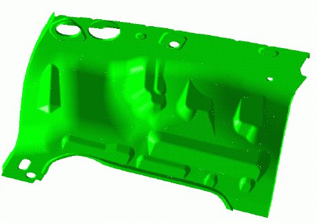 UG/CAM在汽车覆盖件模具加工中的应用（图文教程）,UG/CAM在汽车覆盖件模具加工中的应用,加工,模具,坐标系,建模,第1张