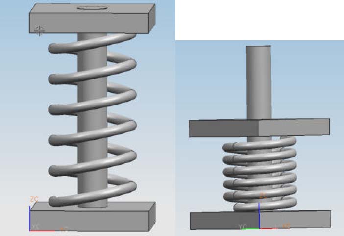 UG在Assembly/Sequence 或Motion 中动态显示弹簧伸缩变形的简化方法（图文教程） ...,UG在Assembly/Sequence_或Motion_中动态显示弹簧伸缩变形的简化方法,装配,第7张