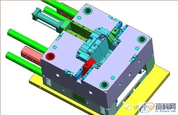 UG NX教程：变向行位的延迟抽芯结构设计模具大致结构,结构设计,模具,结构,第51张