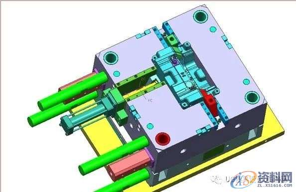 UG NX教程：变向行位的延迟抽芯结构设计模具大致结构,结构设计,模具,结构,第52张