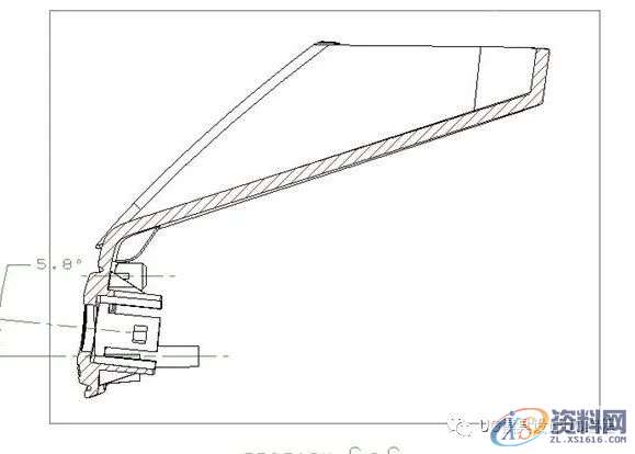 UG NX教程：变向行位的延迟抽芯结构设计模具大致结构,结构设计,模具,结构,第18张