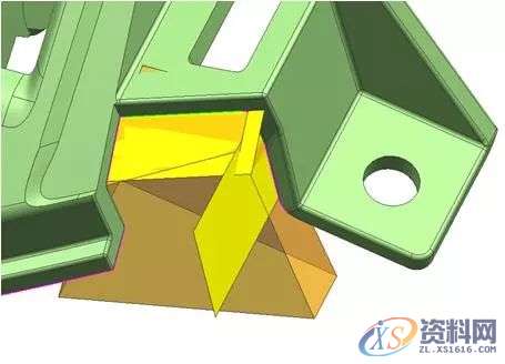 UG NX教程：汽车模高低落差位的分模处理技巧,实体,培训,设计培训,拉伸,第7张