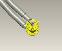 用Pro/E软件设计自行车整个结构流程,Pro/E软件设计自行车,单击,造型,选择,装配,第21张