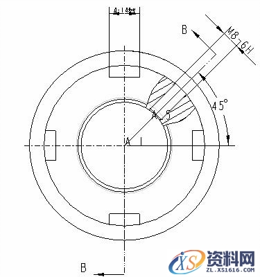 Pro/E工程图教程-(16)活塞工程图（图文教程）,Pro/E工程图教程-(16)活塞工程图,教程,第27张
