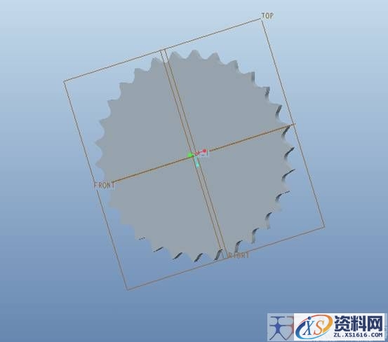 基于Pro/E链轮的画法（图文教程）,基于Pro/E链轮的画法,画法,教程,第11张