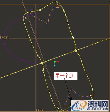 塑料模特Proe建模教程及三维文件下载（图文教程）,塑料模特Proe建模教程及三维文件下载,曲线,下图,平面,绘制,第16张