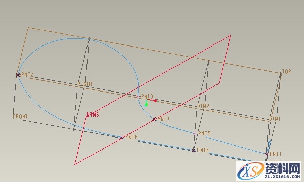 Pro/E淋浴把设计教程（图文教程）,Pro/E淋浴把设计教程,如图,基准,曲线,单击,第18张