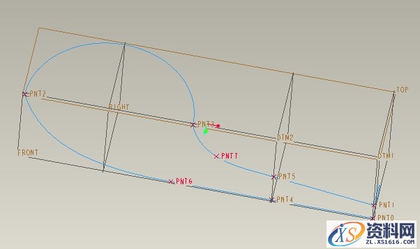 Pro/E淋浴把设计教程（图文教程）,Pro/E淋浴把设计教程,如图,基准,曲线,单击,第15张